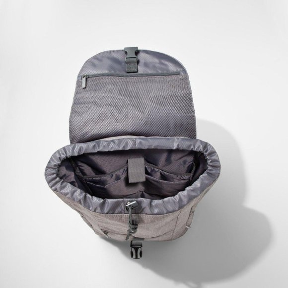 Backpack Heather Gray - Made By Design (Great as carry on luggage) - Picture 3 of 4